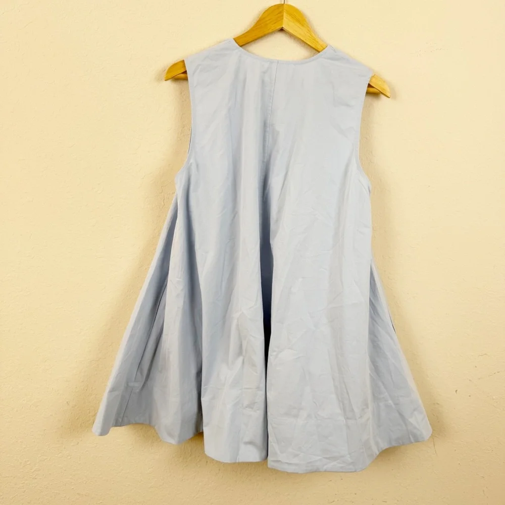Dissh Gabby Cornflower Oversized Cotton Mini Dress Size 4 - Picture 8 of 9